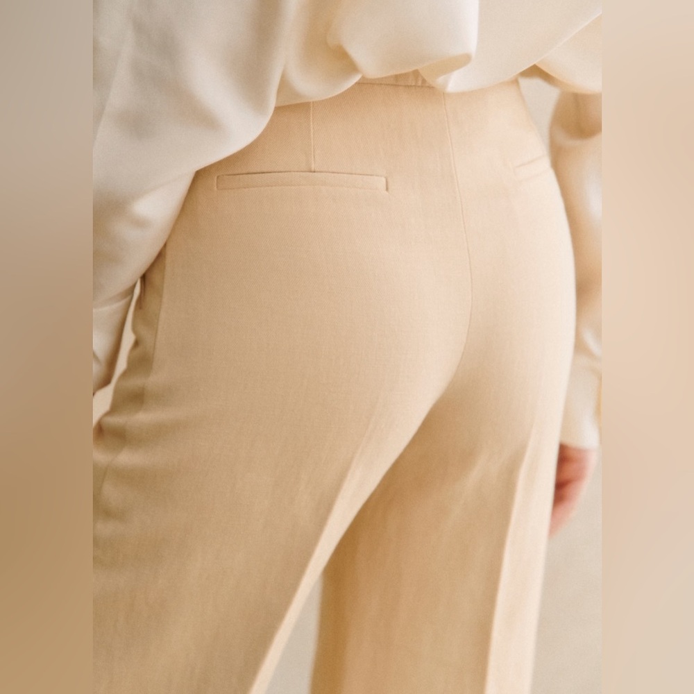 Sézane 💛Martin crop trousers 💛NWT size 14 - Picture 4 of 14
